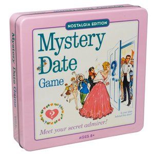 Mystery Date Classic Board Game with Nostalgic Tin Case nwt
